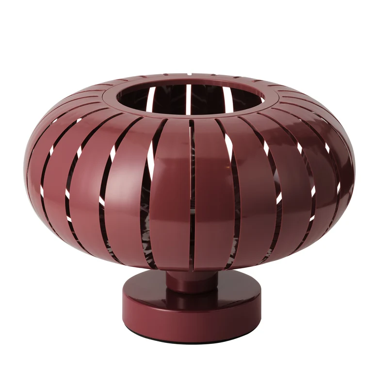 OSRAM DECOR Leuchte Flora Table Rot, 28 cm ⌀, 220-240 V, E27, IP20