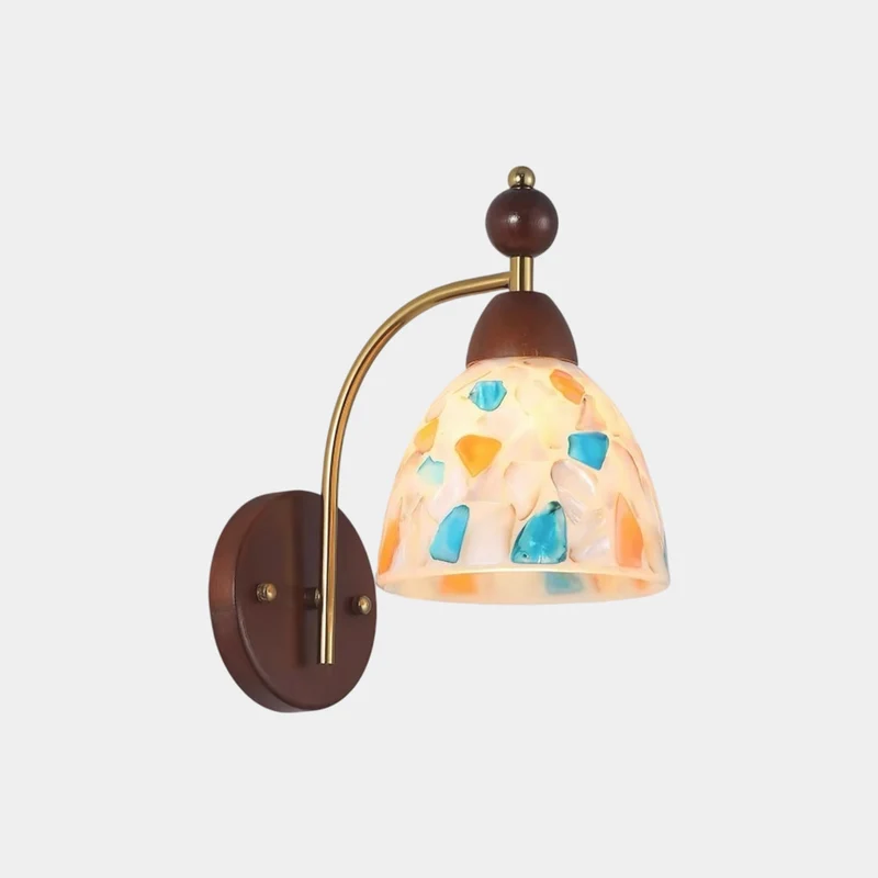 Decorative Glass Wall Lamp Seashell / Ice Crack