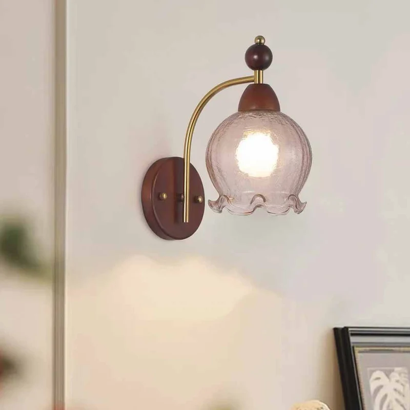 Decorative Glass Wall Lamp Seashell / Ice Crack