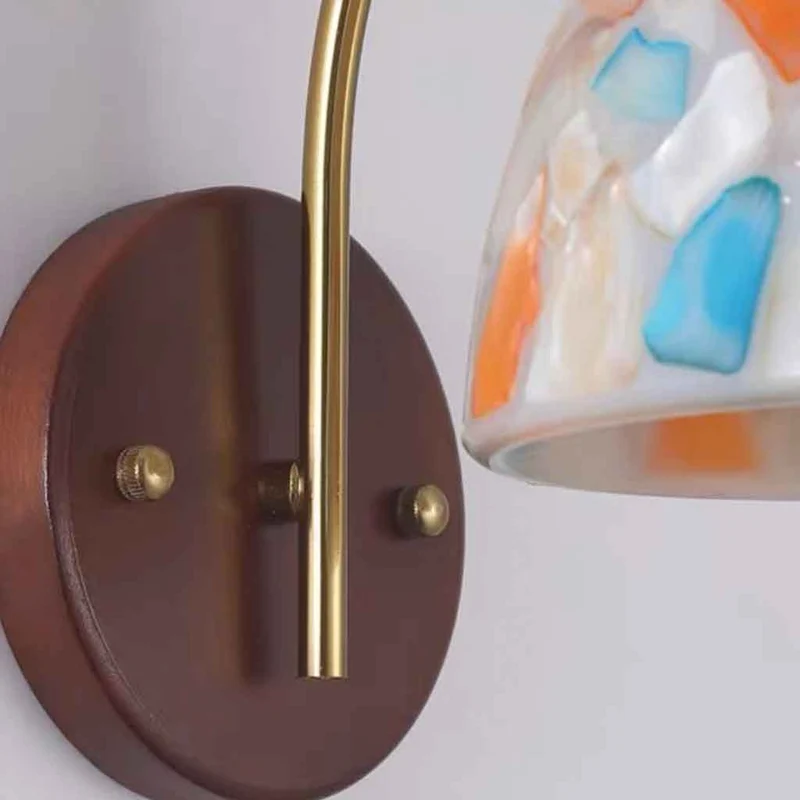 Decorative Glass Wall Lamp Seashell / Ice Crack
