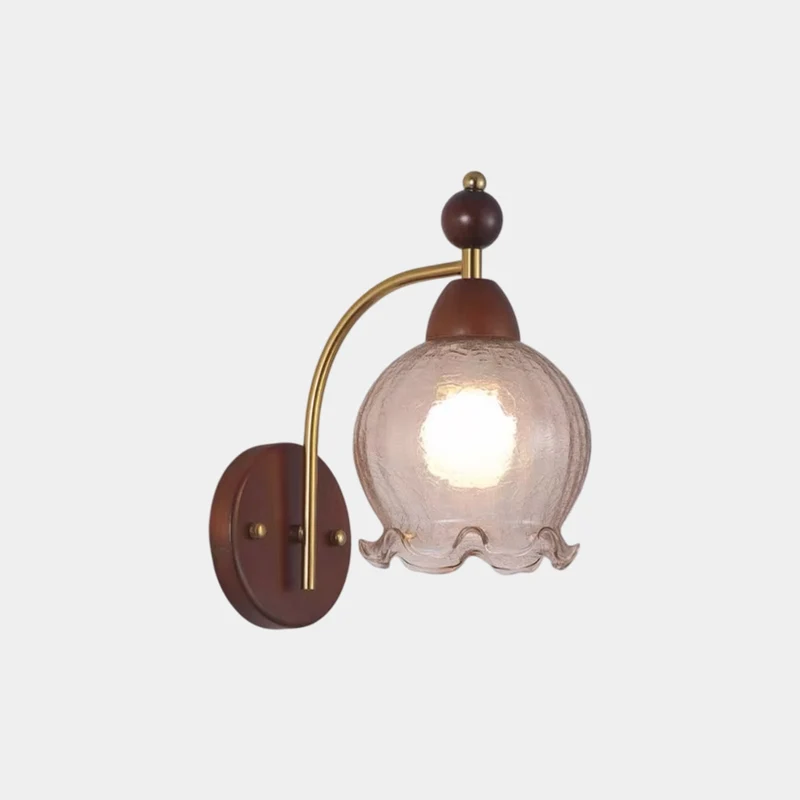 Decorative Glass Wall Lamp Seashell / Ice Crack