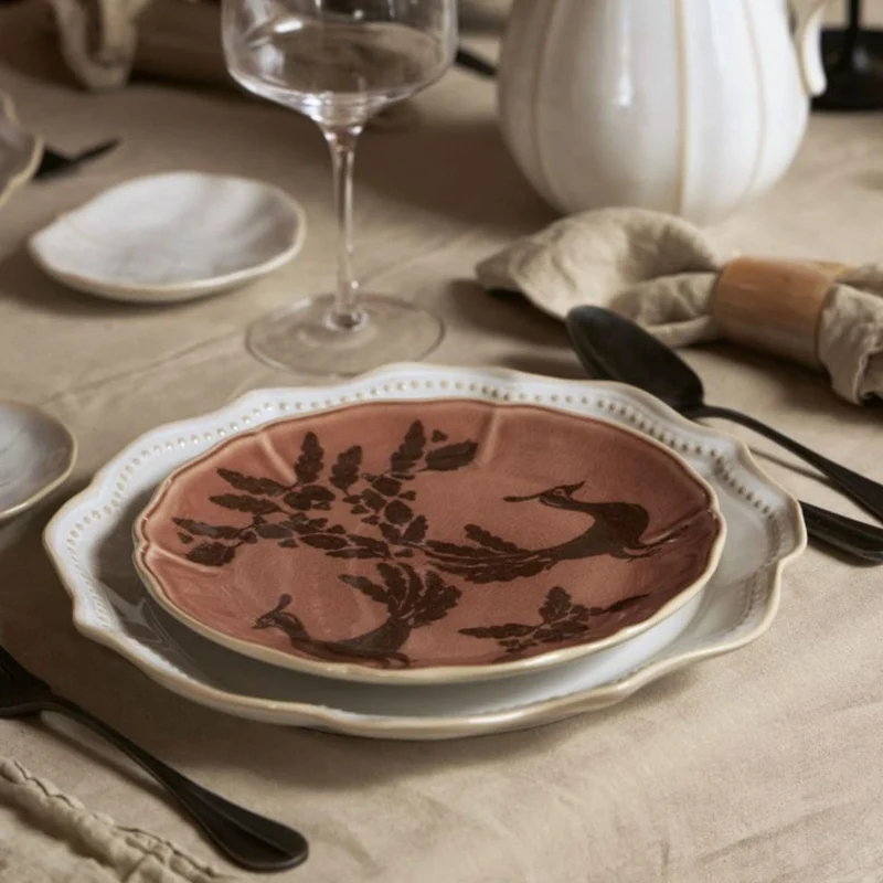 HALALI Vintage Herbstgeschirr | 4er-Set