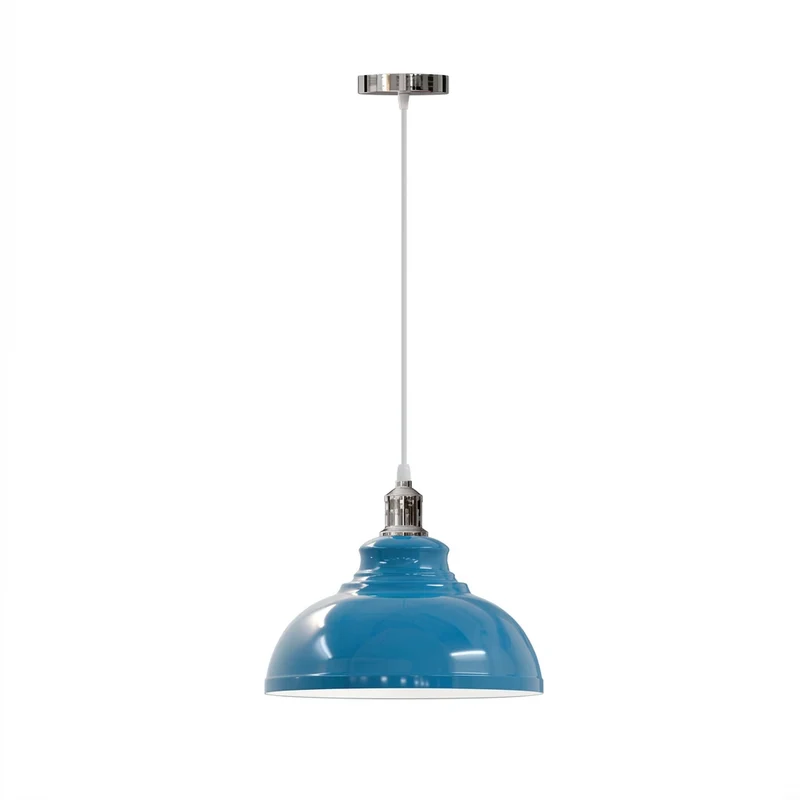 Vintage Bistro Hängelampe – Industrie Gutsherrenleuchte Esstisch | Ø 29cm | E27 ~4176