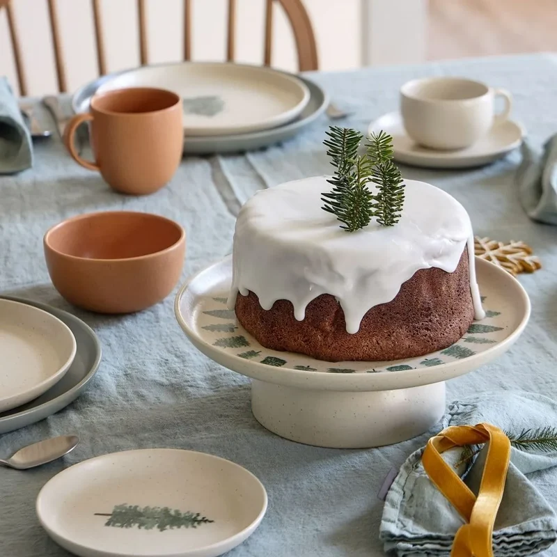 Dessert- & Kuchenteller Weihnachtszeit – 4er Set
