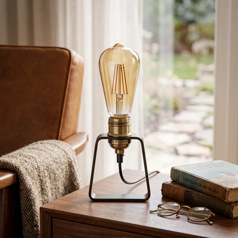 E27 LED Lampe Vintage Edison ST64 4W dimmbar ~1024