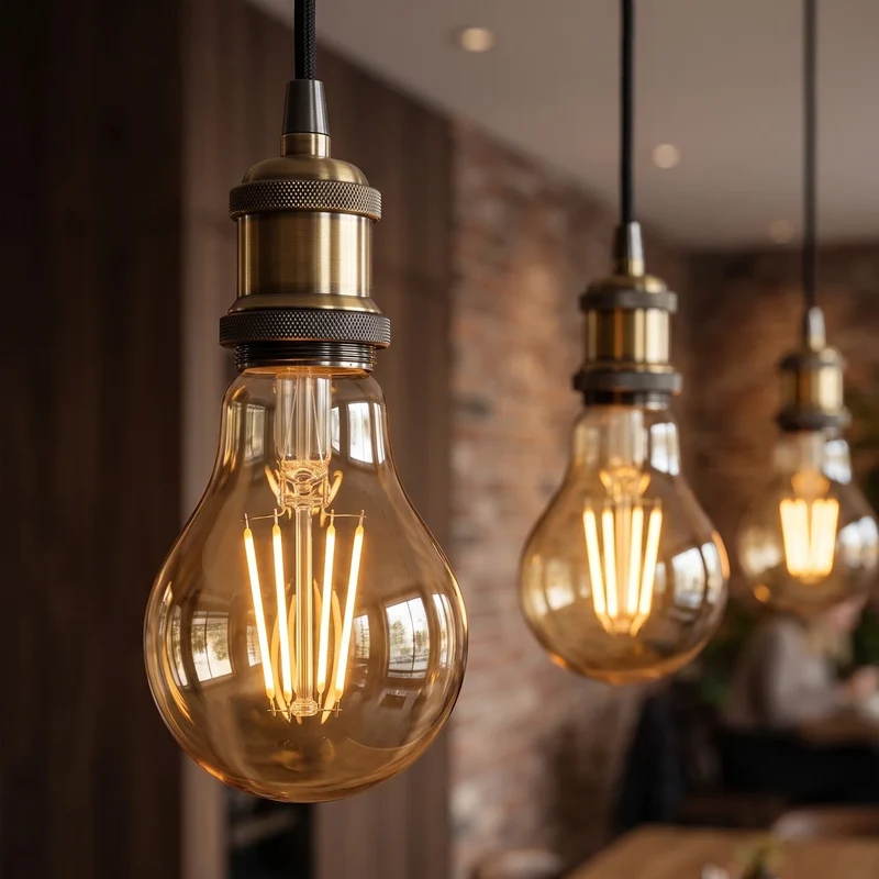 LED Dimmbar A60 E27 4W Edison Vintage Glühbirne 2700K ~3129