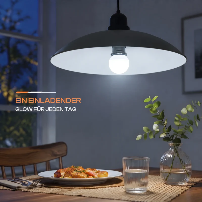 9W 820lm E27 LED-Glühbirne A60 GLS 6400K~4100