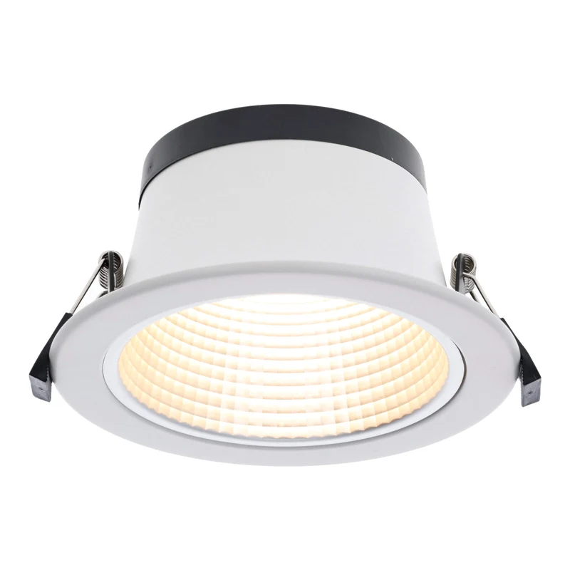 LED-Einbauleuchte | ESPA | Ø 120 mm | 6 W/8 W/10 W/12 W (Schalter) | Weiß | Farbtemperaturschalter | Dimmbar