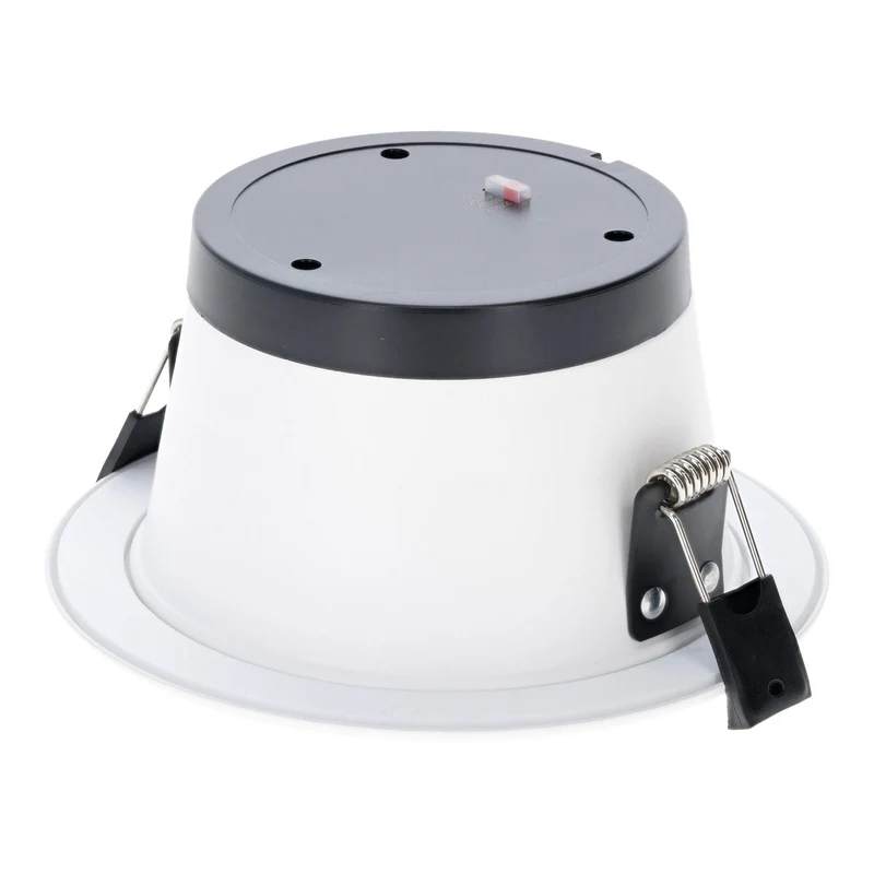 LED-Einbauleuchte | ESPA | Ø 120 mm | 6 W/8 W/10 W/12 W (Schalter) | Weiß | Farbtemperaturschalter | Dimmbar
