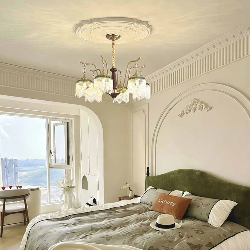 Tassel Chandelier French Branch Multi-Light
