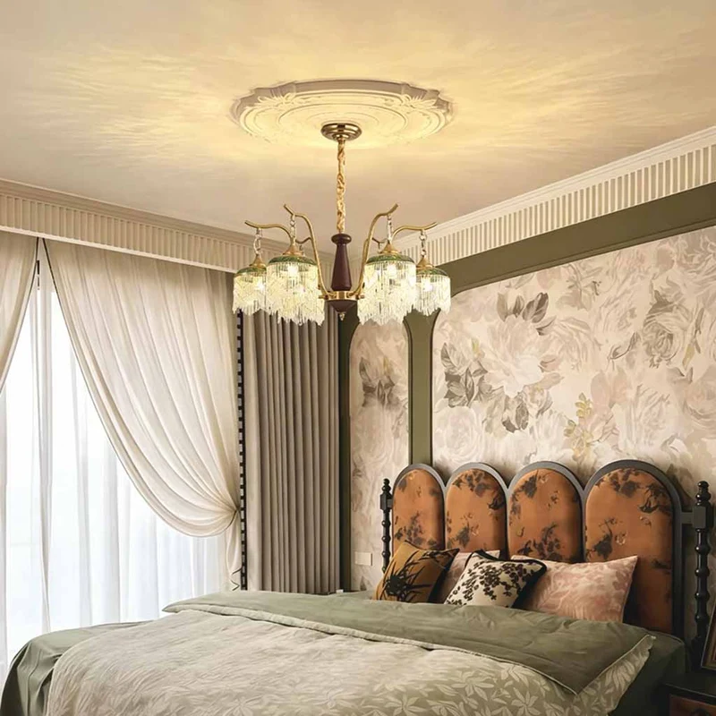 Tassel Chandelier French Branch Multi-Light