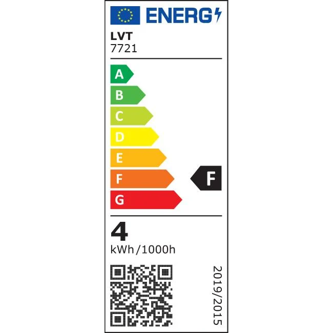 LED Filament Lamp | E27 | 4W | A60 Peer | Amber | 2200K Extra Warm Wit | Dimbaar