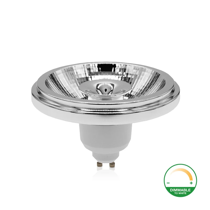 LED AR111 Spot | GU10 | 12W | Dim to Warm | Dimbaar | Wit