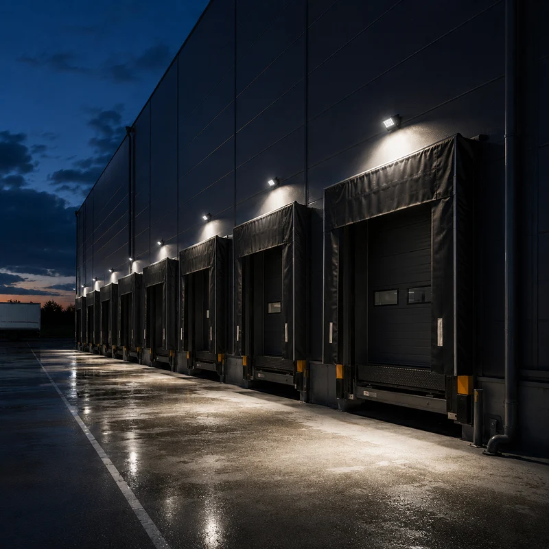 LED Baustrahler | 30/40/50W Switch | 7.000 lm | 3000K/4000K/5700K CC-Switch | IP66 | Neigbar | Schwarz | Aurus