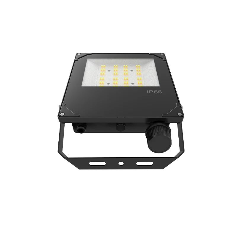 LED Baustrahler | 30/40/50W Switch | 7.000 lm | 3000K/4000K/5700K CC-Switch | IP66 | Neigbar | Schwarz | Aurus