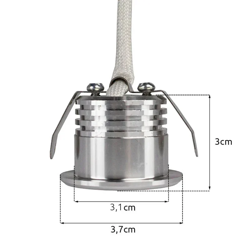 6x | Intelligente Veranda-Einbaustrahler silber | 1,5 Watt | Komplettset | Zigbee | Hue-kompatibel