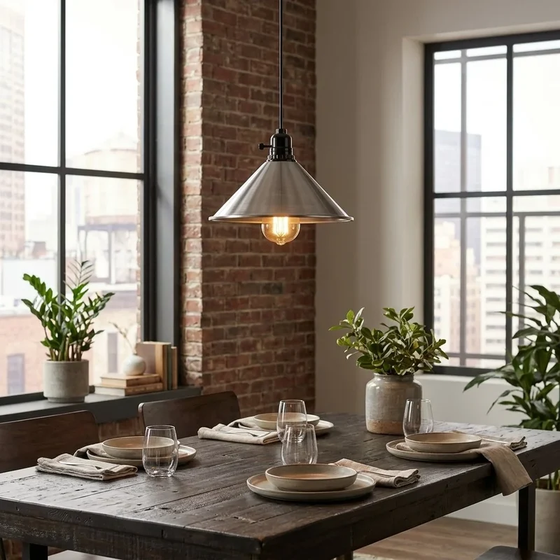 Gastronomie Pendelleuchte mit Drehschalter – E27 Modern Deckenlampe Küche~ 4099