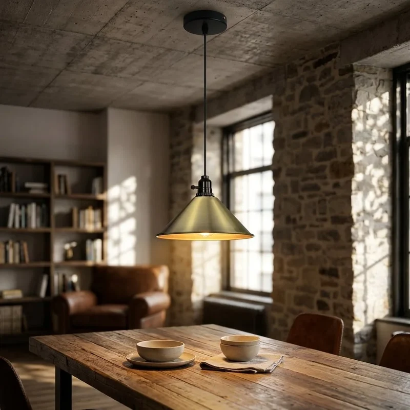 Gastronomie Pendelleuchte mit Drehschalter – E27 Modern Deckenlampe Küche~ 4099