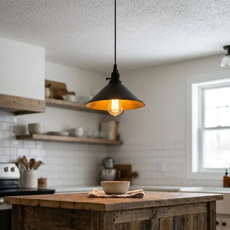 Gastronomie Pendelleuchte mit Drehschalter – E27 Modern Deckenlampe Küche~ 4099