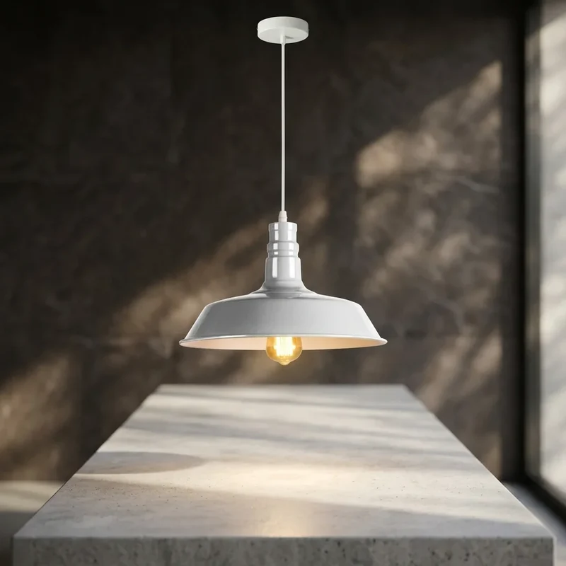 Modern Esstisch Pendelleuchte Groß | E27 Farbige Kücheninsel Lampe~3713