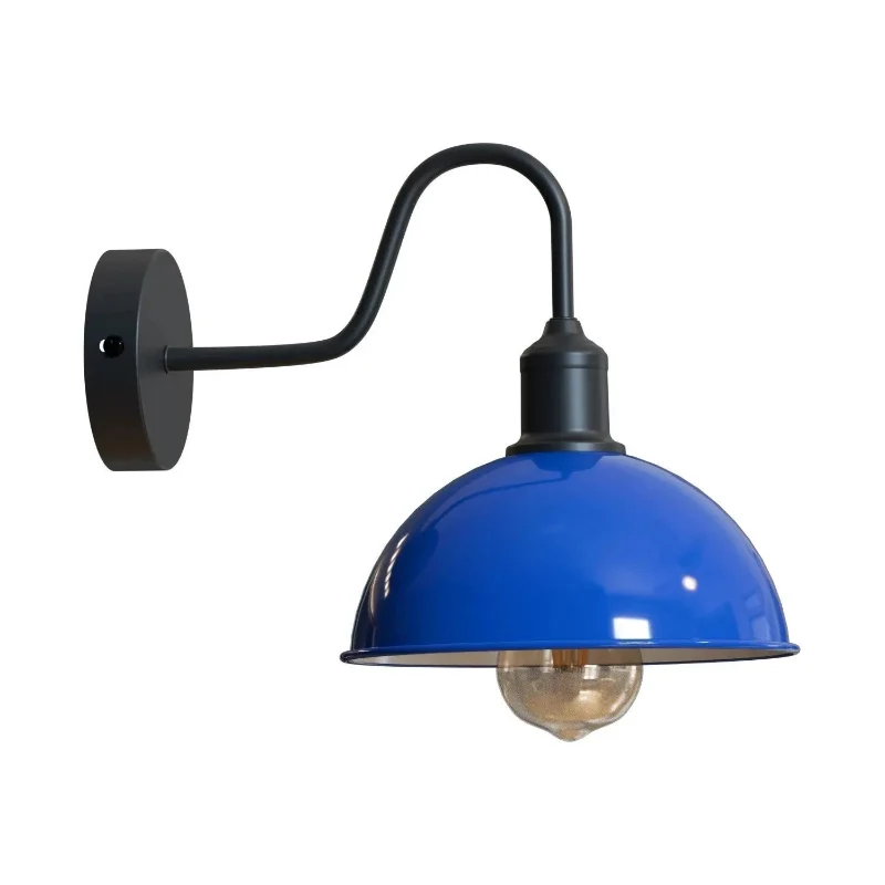 Wandleuchte Vintage Industrie E27 Wandlampe Metall ~4021