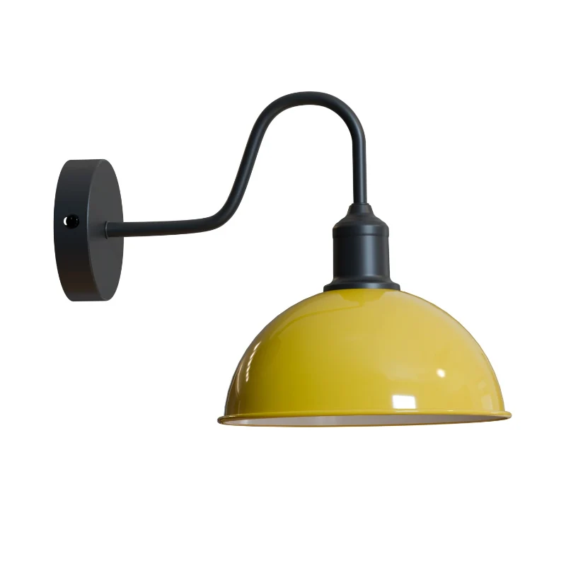 Wandleuchte Vintage Industrie E27 Wandlampe Metall ~4021