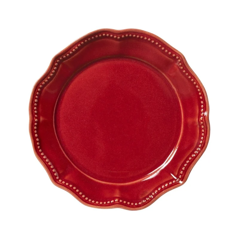 Roter Salat- & Dessertteller ALMARA RUBY
