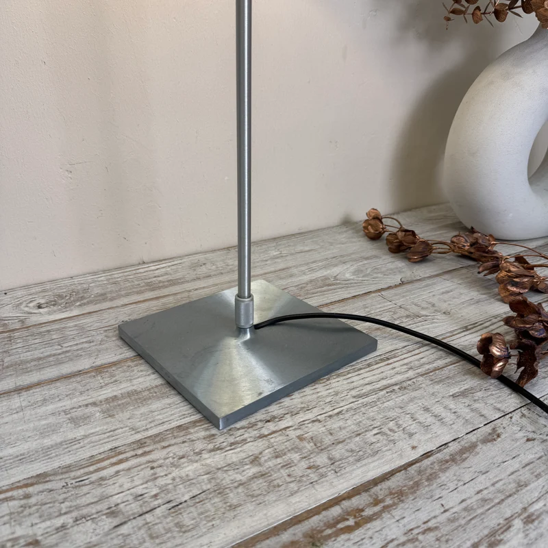 Luceplan Costanzina D13 Tischlampe Türkis Silbern Lampe Gebraucht