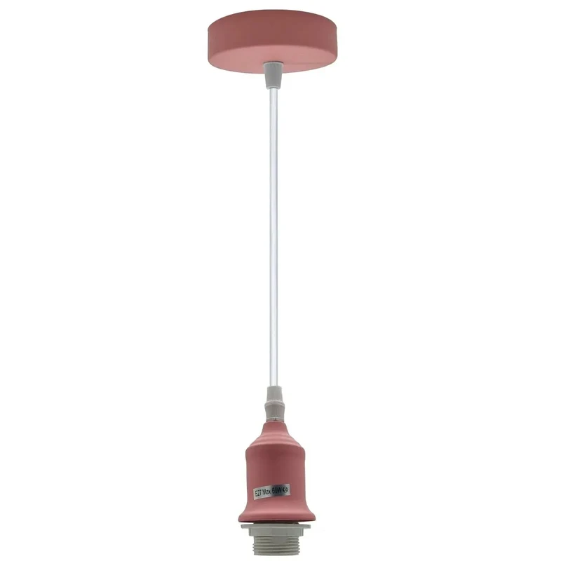 Höhenverstellbare E27 Pendelleuchte | Geborgenheit Retro Kabelpendel - 95cm ~4114