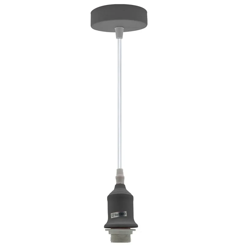 Höhenverstellbare E27 Pendelleuchte | Geborgenheit Retro Kabelpendel - 95cm ~4114