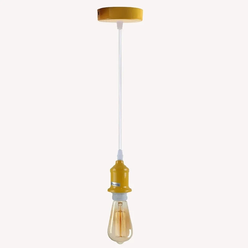 Höhenverstellbare E27 Pendelleuchte | Geborgenheit Retro Kabelpendel - 95cm ~4114