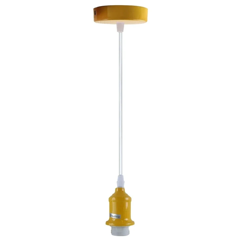 Höhenverstellbare E27 Pendelleuchte | Geborgenheit Retro Kabelpendel - 95cm ~4114