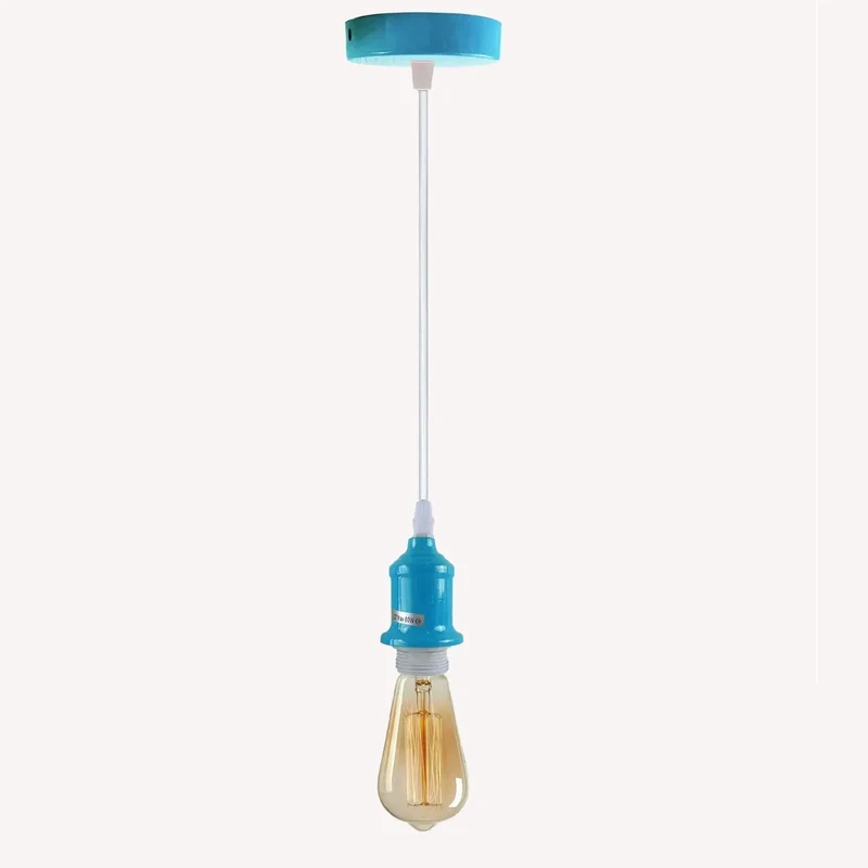 Höhenverstellbare E27 Pendelleuchte | Geborgenheit Retro Kabelpendel - 95cm ~4114