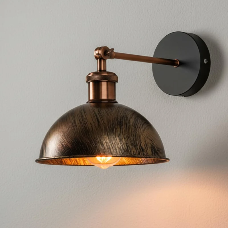 Wandlampe Vintage 180° verstellbar | E27 Wandleuchte ~4020