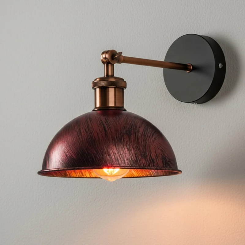 Wandlampe Vintage 180° verstellbar | E27 Wandleuchte ~4020
