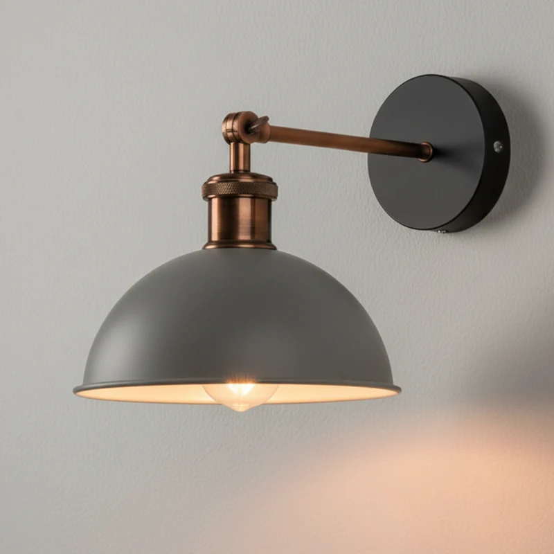 Wandlampe Vintage 180° verstellbar | E27 Wandleuchte ~4020