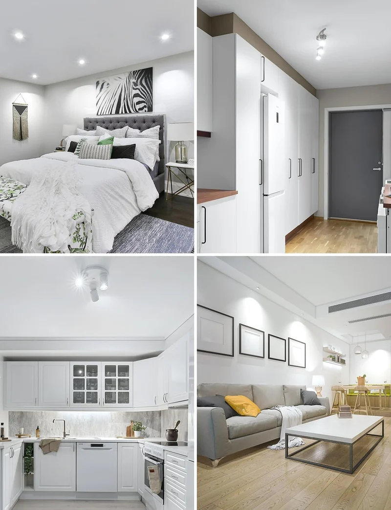 Lepro GU10 LED Kaltwei? Lampe 4.5W, 6500K, 345 Lumen, Ersetzt 50W Lampen, Nicht Dimmbar, 100¡ã Abstrahlwinkel, LED GU10 Kalweiss Reflektor Leuchtmittel, 10er Pack