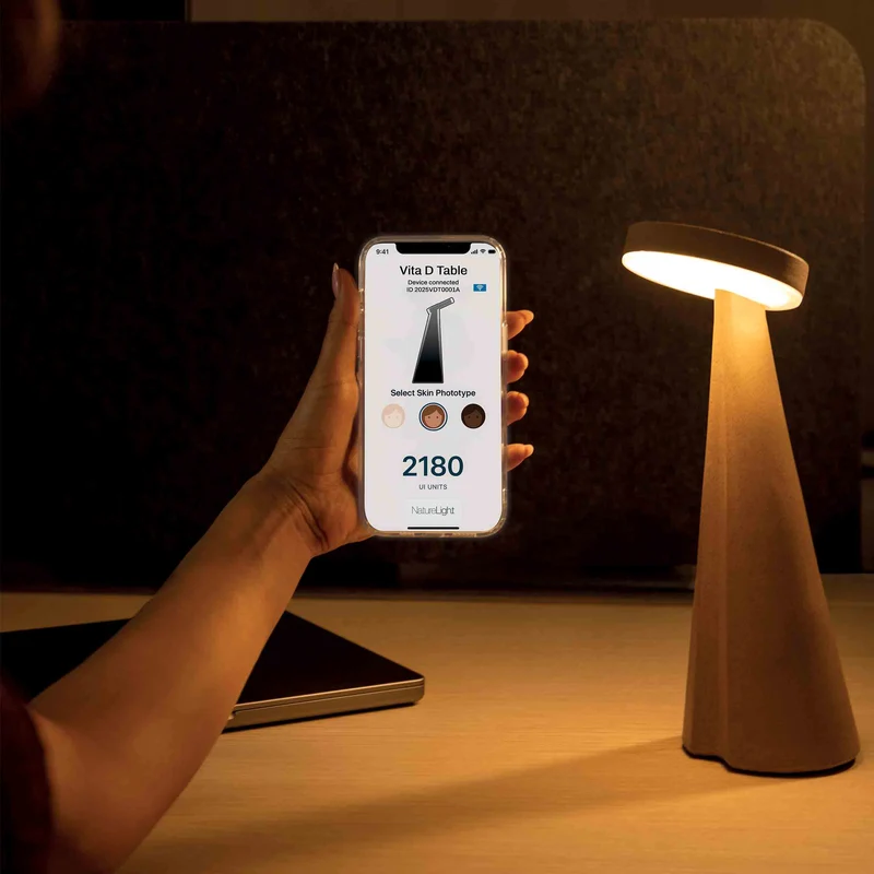 VITA D Table Lamp: Your Daily Dose of Vitamin D and Italian Design