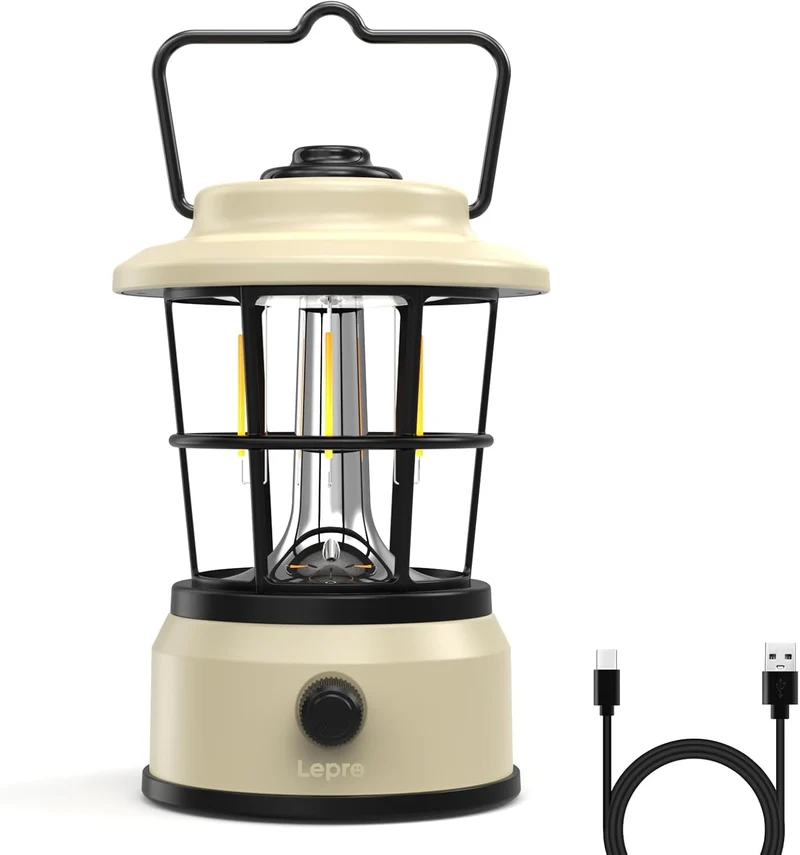 Lepro USB LED Campinglampe Weiß