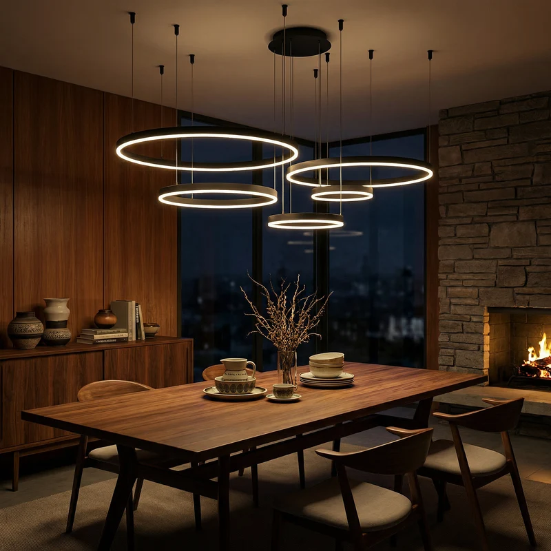 LED-Deckenleuchte Sanft & Energiesparend für moderne Innenräume – Polaris