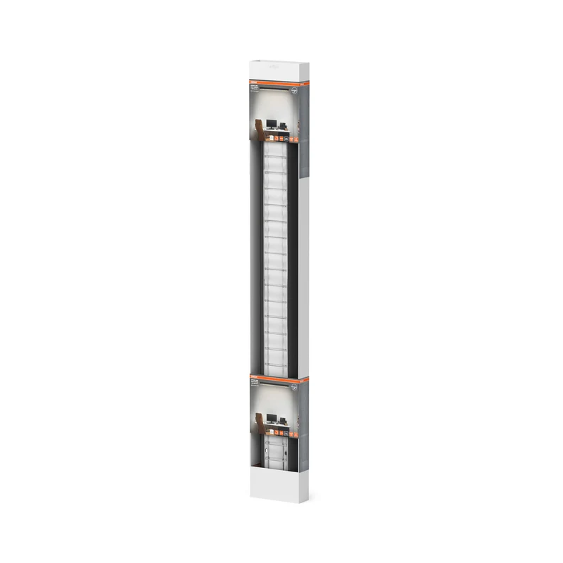 OSRAM OFFICE LINE GRID CURVE Büro-Deckenleuchten, 1.2m, 40W, 4000K, Kaltweiß, Dimmbar, Schwarz