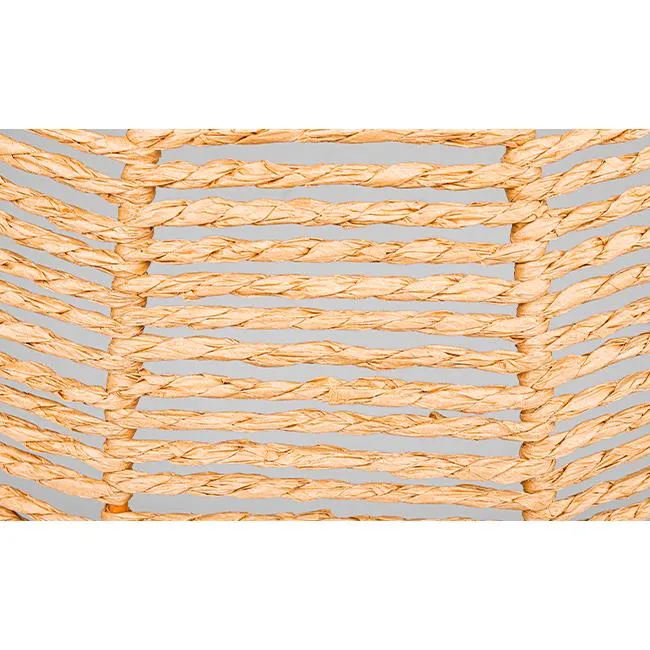 Rotan Hanglamp voor 3-fase Rail | Naturel Gevlochten | Ø 45 cm | E27 | Tutti.