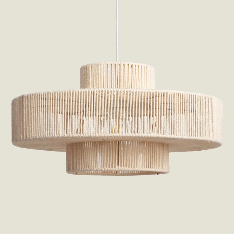 Japandi Pendelleuchte Beige ALMA