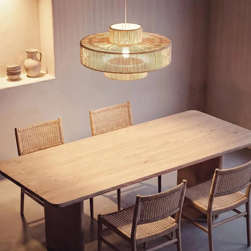 Japandi Pendelleuchte Beige ALMA