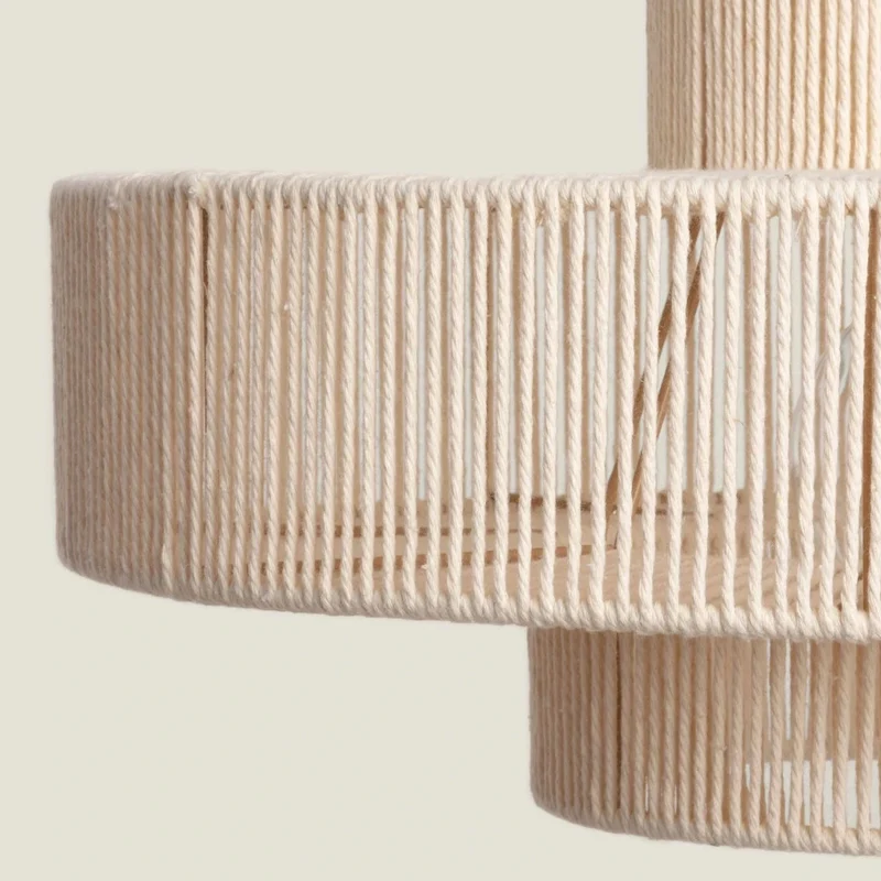 Japandi Pendelleuchte Beige ALMA
