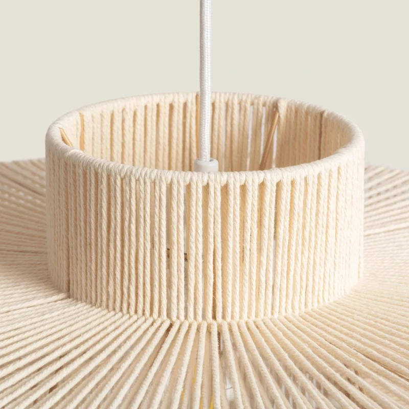 Japandi Pendelleuchte Beige ALMA