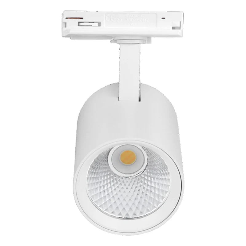 LED 1-Phasen Schienenstrahler | Panda | 10W | Weiß | CCT – Einstellbare Lichtfarbe