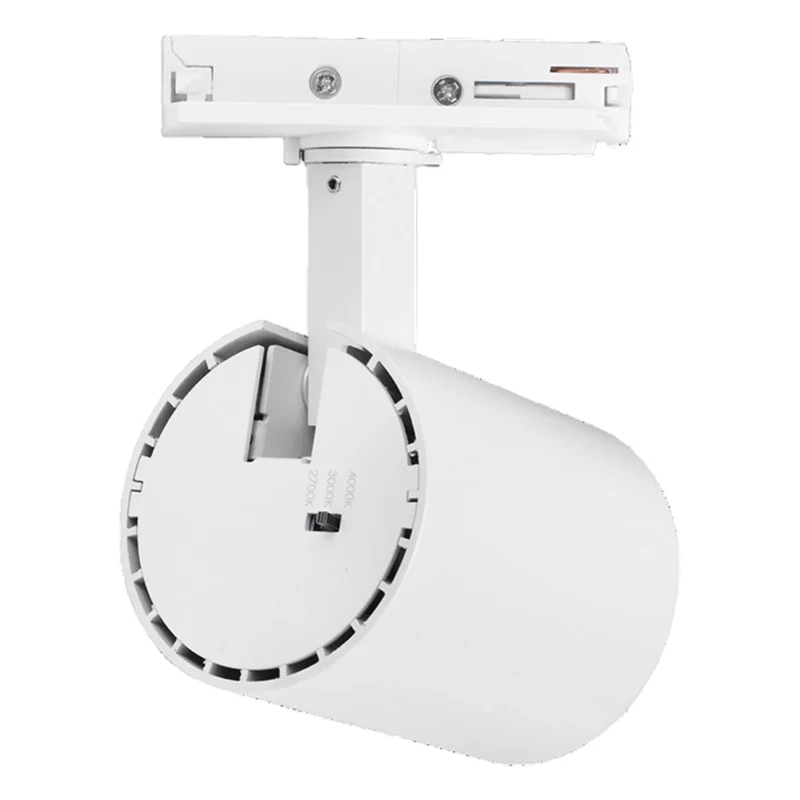 LED 1-Phasen Schienenstrahler | Panda | 10W | Weiß | CCT – Einstellbare Lichtfarbe