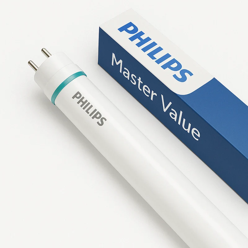 Philips LED-Röhre T8 MASTER Value (EM/Netz) Hohe Leistung 14 W 2100 lm | 120cm