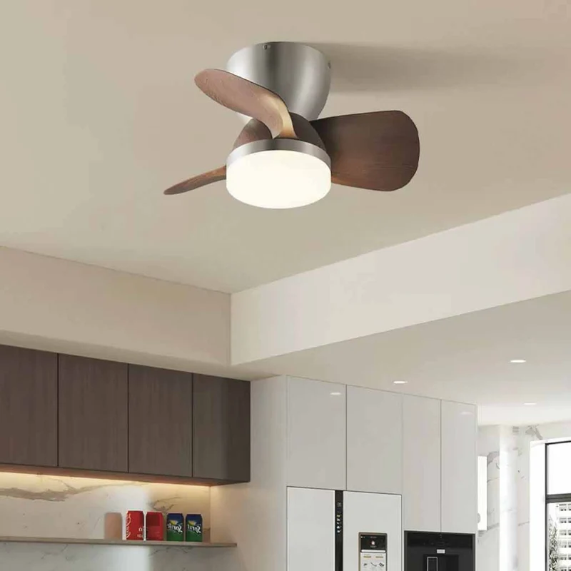 3-Blade Ceiling Fan Light Wood Grain, 3 Colors